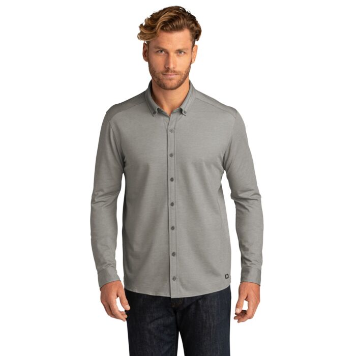 Code Stretch Long Sleeve Button Up Thumbnail