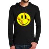 100% Ring Spun Cotton Long Sleeve Hooded T Shirt Thumbnail