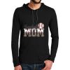 100% Ring Spun Cotton Long Sleeve Hooded T Shirt Thumbnail